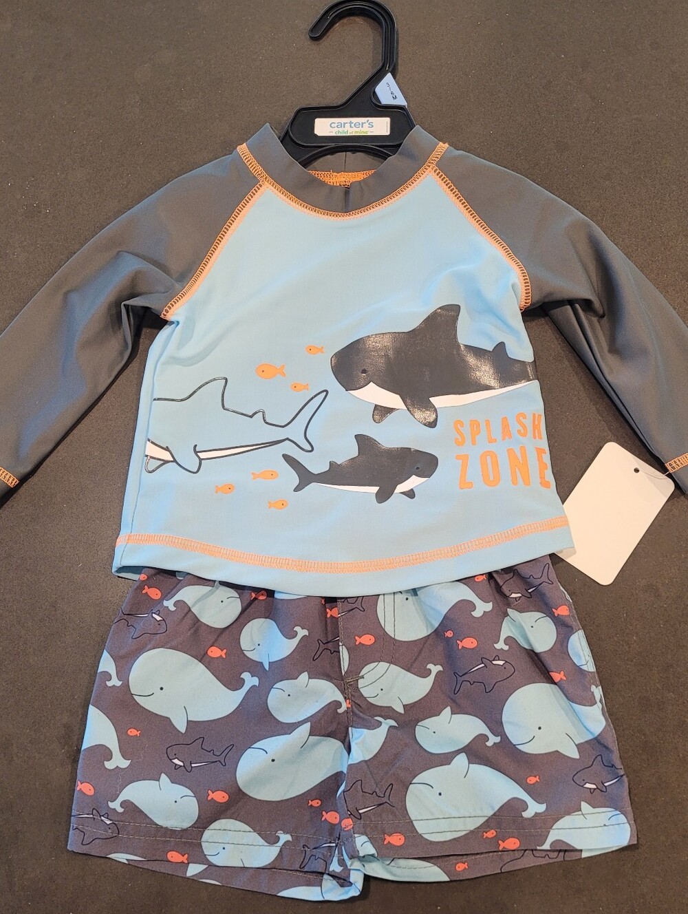 Carter's 3-6 Month Baby Boy Swim Suit